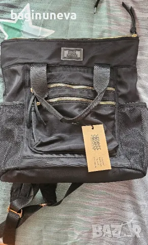 Нова дамска черна чанта Steve Madden, снимка 3 - Чанти - 50111332