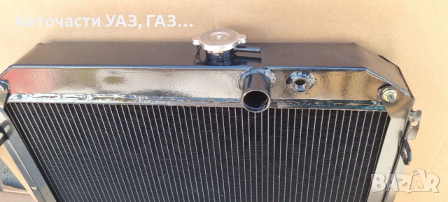 РАДИАТОР ВОДЕН ГАЗ-66 З-РЕДОВ МЕДЕН, снимка 3 - Части - 51591225