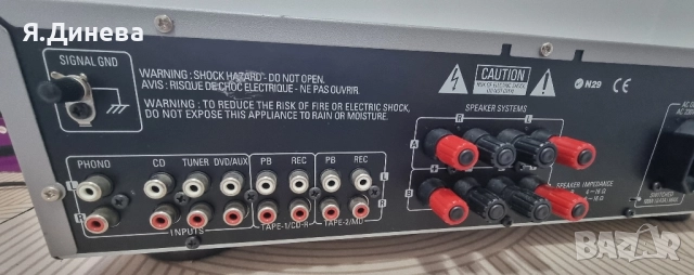 Усилвател Denon PA-500AE , снимка 6 - Ресийвъри, усилватели, смесителни пултове - 52180372