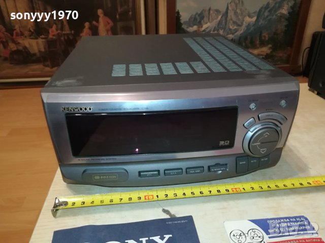 KENWOOD C-H6 TUNER EQUALIZER-ВНОС SWISS LNV0209231752, снимка 9 - Ресийвъри, усилватели, смесителни пултове - 42057730