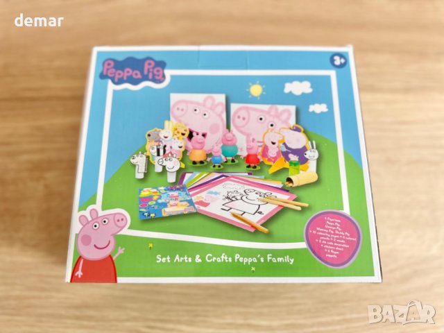 4 играчки фигурки на прасенцето Пепа Peppa pig + Изкуство и занаяти, снимка 10 - Други - 42121460