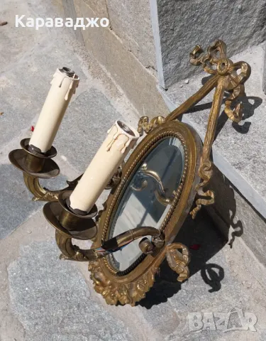 Двоен Аплик, снимка 4 - Лампи за стена - 50425835