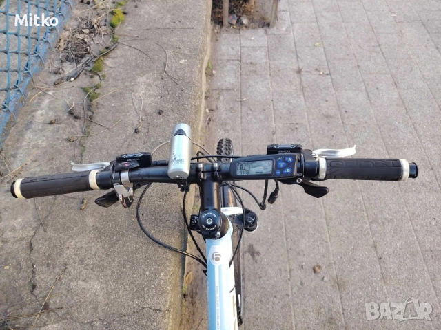 26 цола електрически алуминиев велосипед с 21 скорости хидравлични спирачки палцови команди , снимка 4 - Велосипеди - 52818784