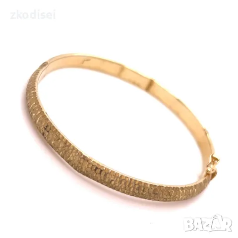 Златна дамска гривна 9,6гр. 14кр. проба:585 модел:3152-2, снимка 2 - Гривни - 48611189