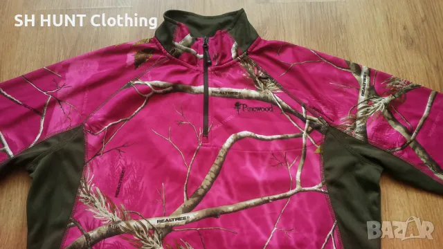 PINEWOOD Realtree Women's Thermo Pink размер 42 / XL за лов дамска термо блуза - 998, снимка 3 - Блузи с дълъг ръкав и пуловери - 49030422