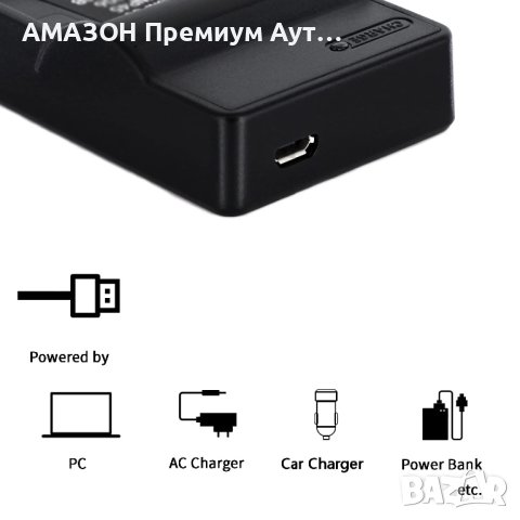 SLB-10A USB зарядно устройство за батерия на Samsung P800, PL50/SL/WB750, Камера и още, снимка 2 - Батерии, зарядни - 41816372