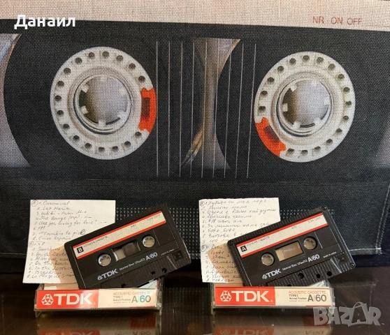 Ретро стойка с 10 бр касети TDK, снимка 4 - Аудио касети - 53298376