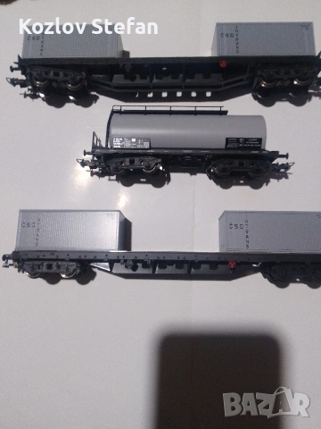 Нови вагони от сет PIKO 1:87 HO