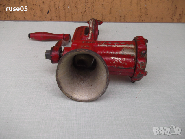 Машинка ръчна за мелене на месо "Стомана - 62", снимка 4 - Други ценни предмети - 36312716