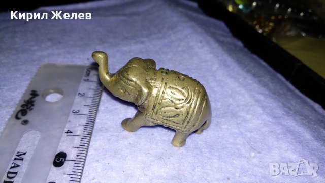 Старо БРОНЗОВО СЛОНЧЕ - ПОСТАВКА за ИНДИЙСКИ АРОМАТНИ ПРЪЧИЦИ 34584, снимка 4 - Колекции - 39068348