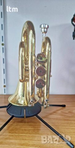 ДЖОБЕН ТРОМПЕТ,POCKET TRUMPET., снимка 3 - Духови инструменти - 41262477