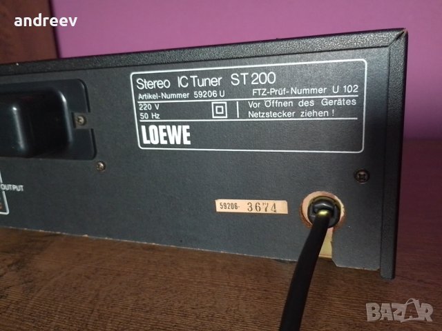Loewe st200, снимка 10 - Ресийвъри, усилватели, смесителни пултове - 41752093