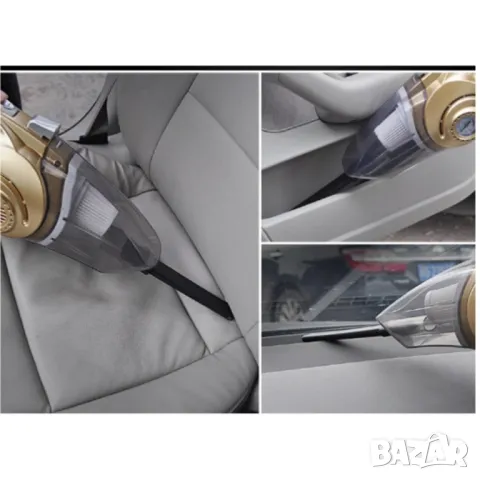 Преносима авто - Прахосмукачка - 100W - AUTO CLEAN 5B - С маркуч за измерване на гуми , снимка 4 - Аксесоари и консумативи - 48088684