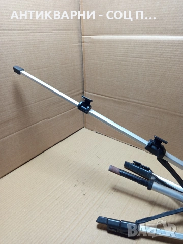 Стара Алуминиева Тринога Стойка За Статив Пазарен Нивелир. Номер 586., снимка 5 - Антикварни и старинни предмети - 53206129