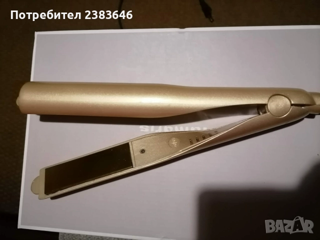 Преса за изправяне и къдрици, използвана