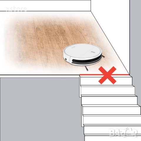 Прахосмукачка 2в1 робот и моп за сухо и мокро почистване MUHLER Bobby 1, снимка 10 - Прахосмукачки - 52796010
