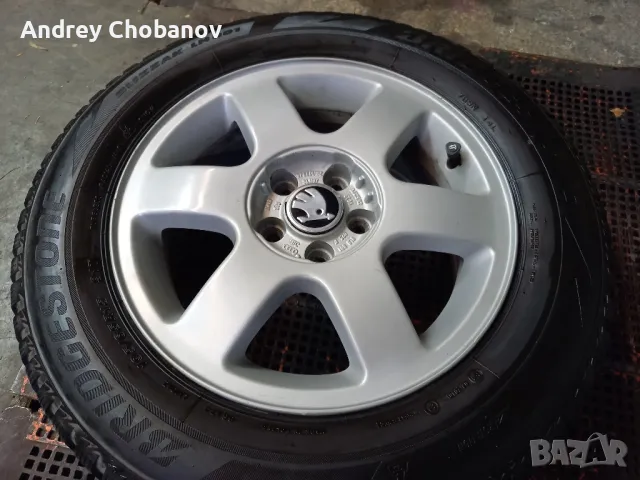 5х100х15" ет38 6j 195х65х15, снимка 4 - Гуми и джанти - 49599138