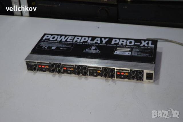 Behringer HA 4700 POWERPLAY PRO Усилвател за слушалки, снимка 6 - Слушалки и портативни колонки - 40636309