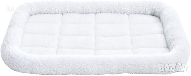 НОВО! Плюшено Легло за Домашни Любимци, Кучета/Куче и Котки/Котка! 74см х 48см, Amazon Basics!, снимка 2 - Други стоки за животни - 41553298