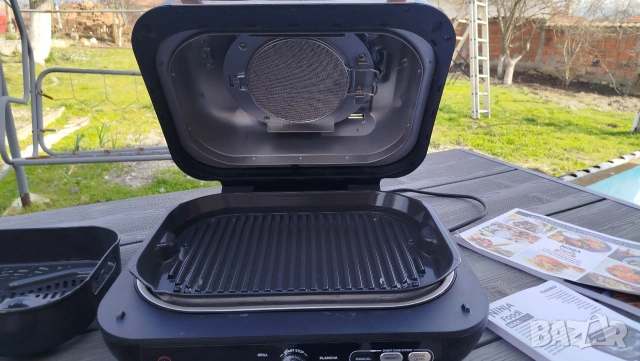 Скара/Грил Ninja Foodi MAX PRO Grill & Air Fryer AG651EU, снимка 14 - Скари - 53707875