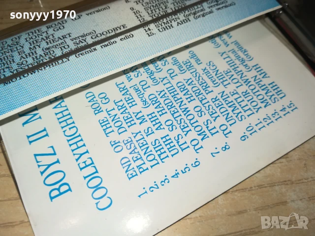 BOYZ II MEN TAPE 1007251153, снимка 6 - Аудио касети - 50971974