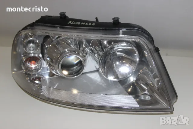 Десен ксенонов фар VW Sharan (2000-2010г.) xenon 7M3941018 Шаран 7M3941016AE Seat Alhambra, снимка 4 - Части - 56016573