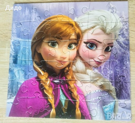 Frozen "Замръзналото Кралство" пъзели , снимка 4 - Игри и пъзели - 41367073