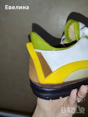 Мъжки маратонки кецове Kick it Dsquared с ортопедична стелка, естествена кожа , снимка 6 - Маратонки - 48347661