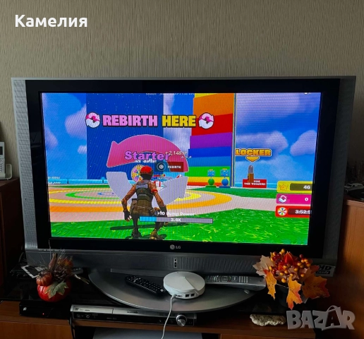 Продавам Плазмен Телевизор LG 42 инча с вграден хард диск за запис