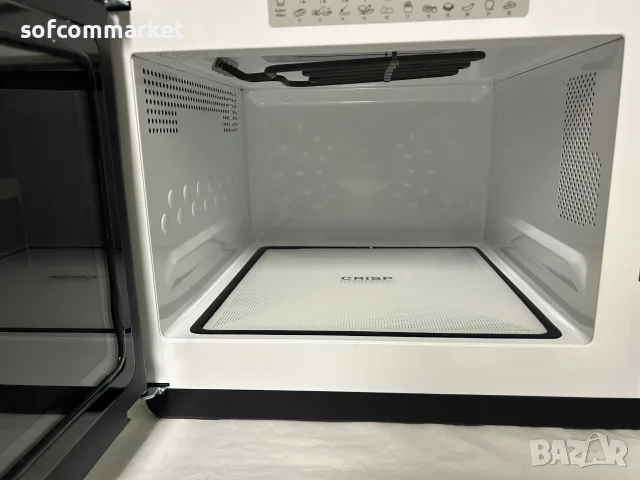 Микровълнова фурна Bauknecht ExtraSpace Crisp MW 427 SL (С транспортен дефект), снимка 7 - Микровълнови - 55835817