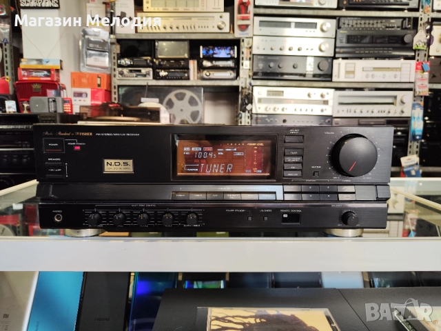 Ресийвър Fisher RS-913 Две по 100 вата на 8 ома В отлично техническо и визуално състояние.