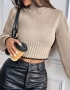 💎 Дамски моден пуловер с половин висока яка – STBoutique 💎, снимка 6