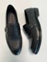 Мъжки обувки от естествена кожа - Черни, снимка 1 - Официални обувки - 41529870