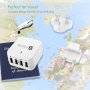 Syncwire Travel Cahrger 34W/6.8A 4-портово бързо зарядно устройство,EU/US/UK , снимка 2