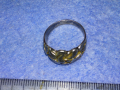 КРАСИВО ОРНАМЕНТИРАН СРЕБЪРЕН ПРЪСТЕН ОКСИДИРАНО СРЕБРО ВИСОКА ПРОБА РЪЧНА СТАРА ИЗРАБОТКА 43796, снимка 12