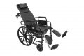 Инвалидна количка с подбедрици, падащ гръб и тоалетна, снимка 1 - Инвалидни колички - 40106420