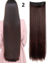 Качествена дълга коса/ цял екстеншън, снимка 2
