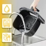 Фритюрник с горещ въздух XXL - 8 литра, 1800 W и 12 програми, снимка 5
