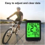 Скоростомер, километраж 1/3 бр., безжичен цифров скоростомер за велосипед, километраж за мотоциклет, снимка 6