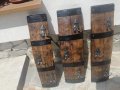 Стенни закачалки изработени от автентични реставрирани бъчви с ръчно ковани куки , снимка 11