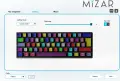 Механична геймърска клавиатура MIZAR MZ 60 LUNA сgateron optical brown суичове, снимка 18