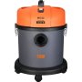 Прахосмукачка за мокро и сухо почистване ECG VM 3140 Hobby, 1400W, 20l, Сив/Оранжев, снимка 3