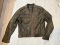 Оригинално мъжко кожено яке Lee, снимка 2