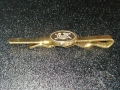 Позлатена игла (щипка) за вратовръзка, снимка 9