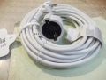 Удължител бял - 10 м. нов - 1, снимка 2