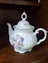 Стар български порцелан Чайник и Захарница , снимка 5