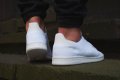 маратонки  ADIDAS ORIGINALS STAN SMITH PRIMEKNIT "TRIPLE WHITE" номер 42.5-43 1/3, снимка 3