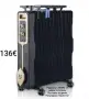 Радиатор 2500W, 13 ребра, 3 степени, Поставка за дрехи, снимка 1