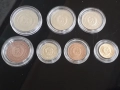 пълният лот от 7 броя разменни монети 1981г. НРБ., снимка 4