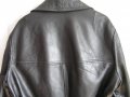 Мъжки кожен реглан,кожена шуба ,манто L 52/54, снимка 3